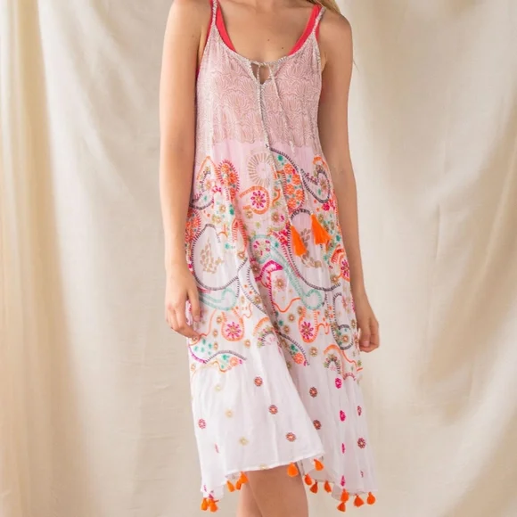 🆕LAST ONE! 🌿SUNDANCE WOODSTOCK DRESS🌿 - Picture 3 of 10